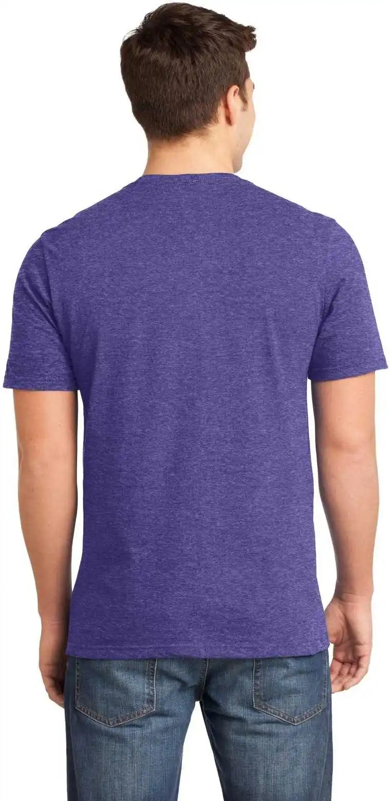 District Dt6000 Very Important Tee - Heathered Purple