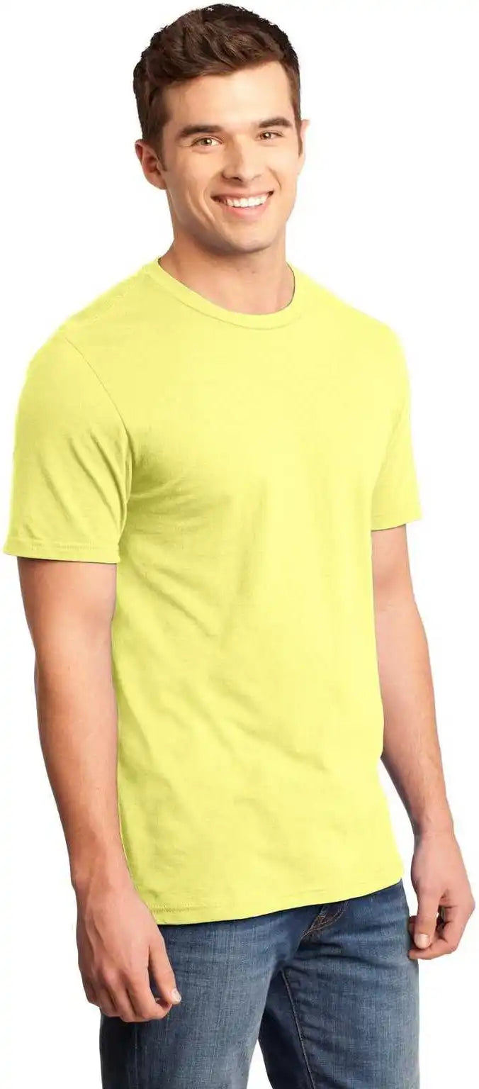 District Dt6000 Very Important Tee - Lemon Yellow