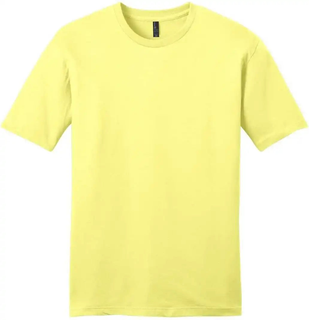 District Dt6000 Very Important Tee - Lemon Yellow