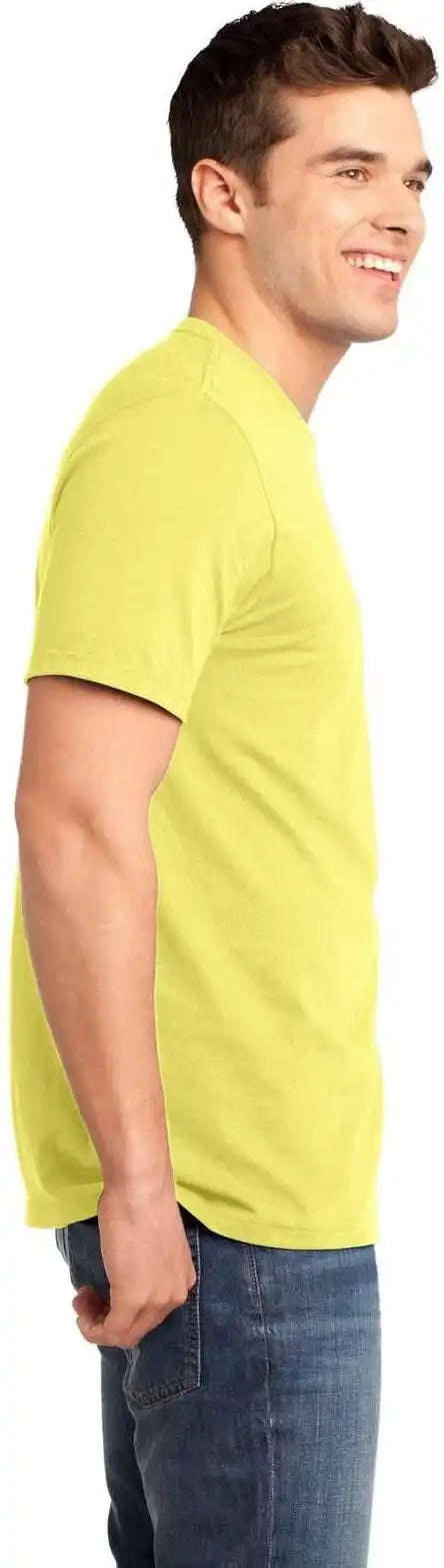 District Dt6000 Very Important Tee - Lemon Yellow
