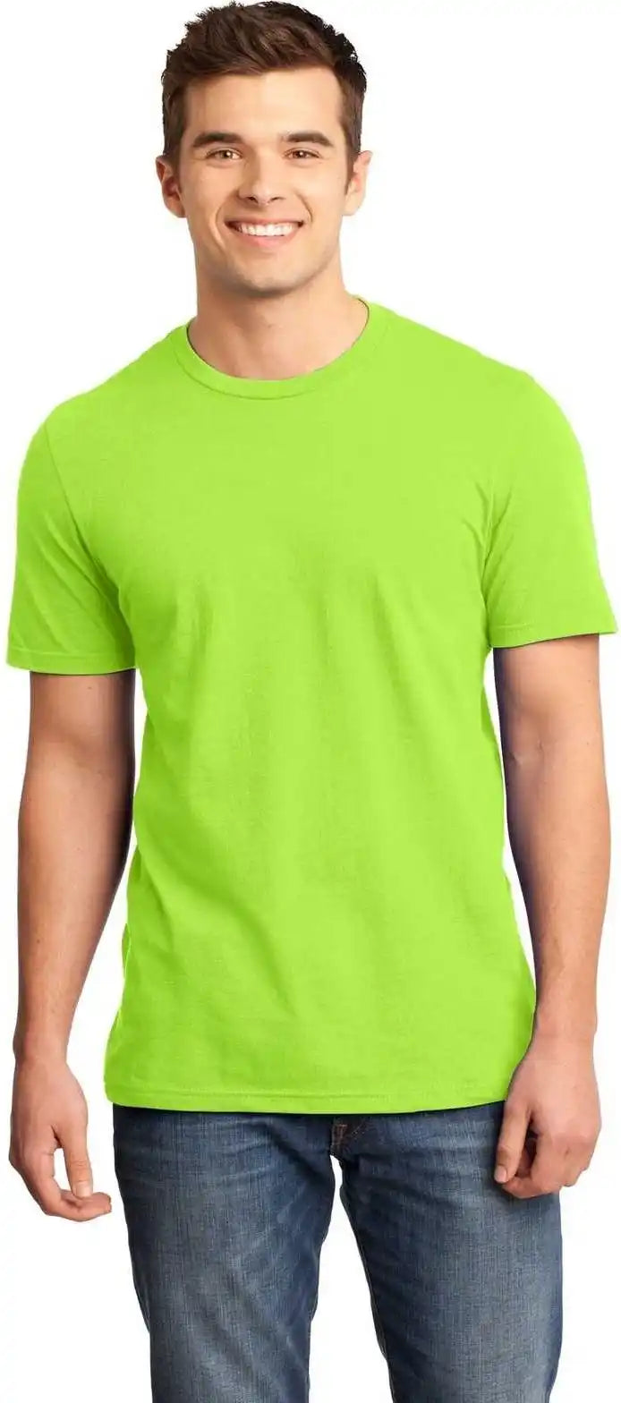 District Dt6000 Very Important Tee - Lime Shock