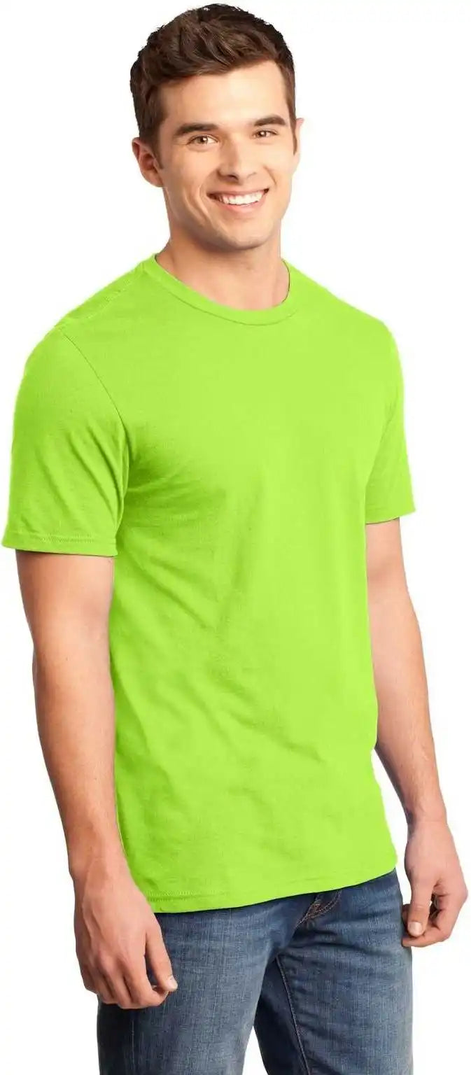 District Dt6000 Very Important Tee - Lime Shock