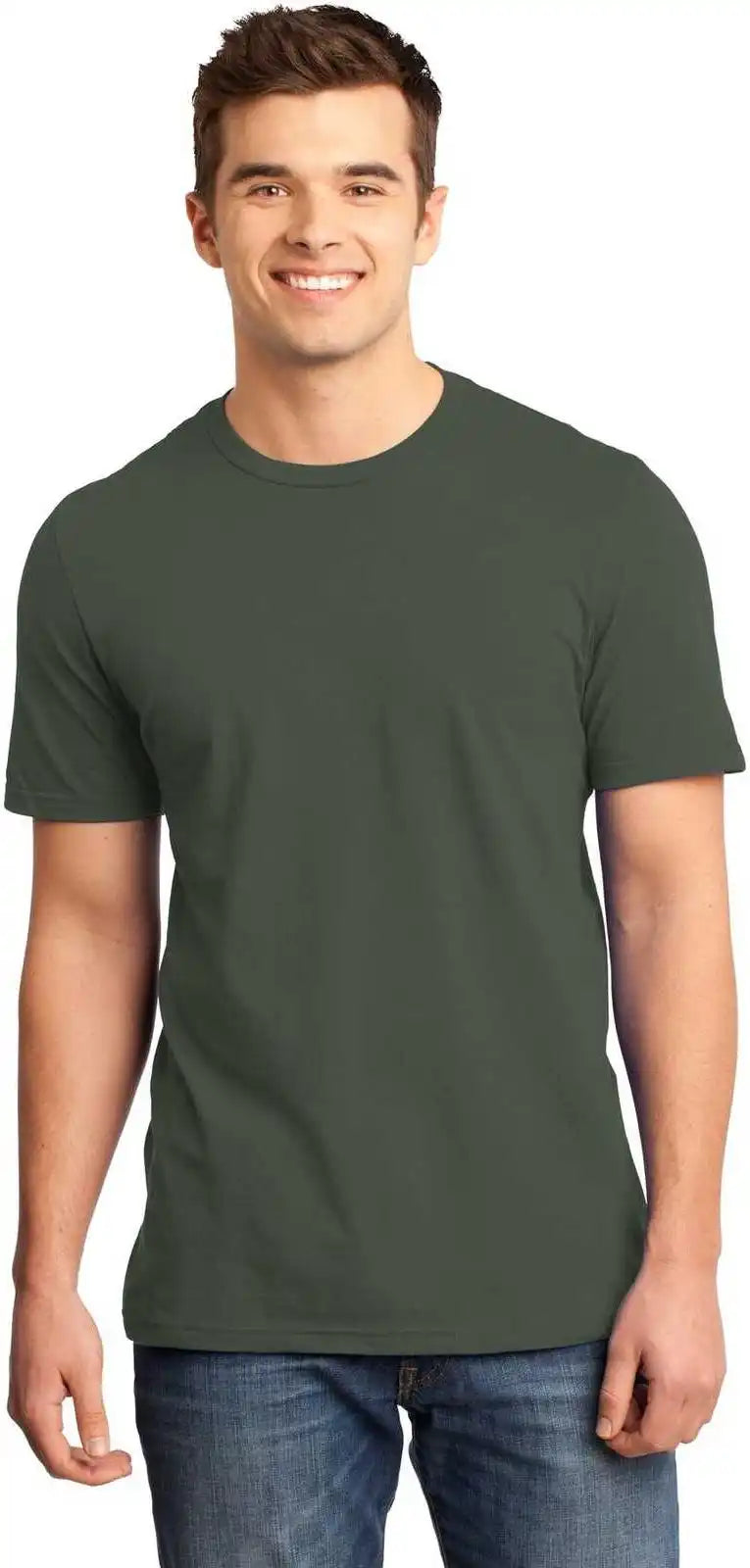 District Dt6000 Very Important Tee Olive