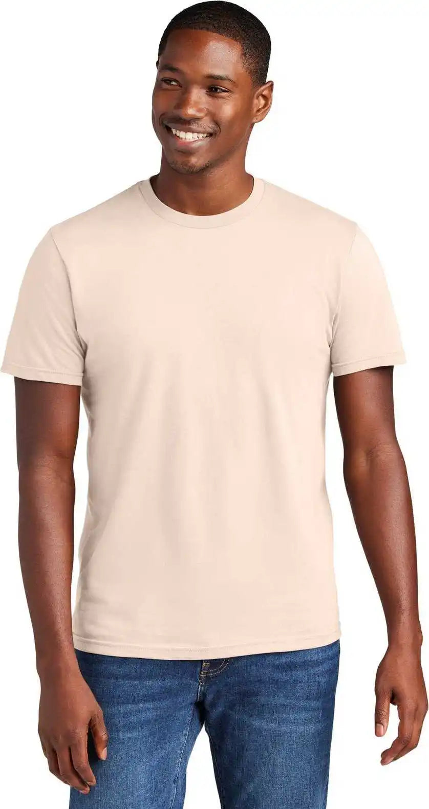 District Dt6000 Very Important Tee Rosewater Pink