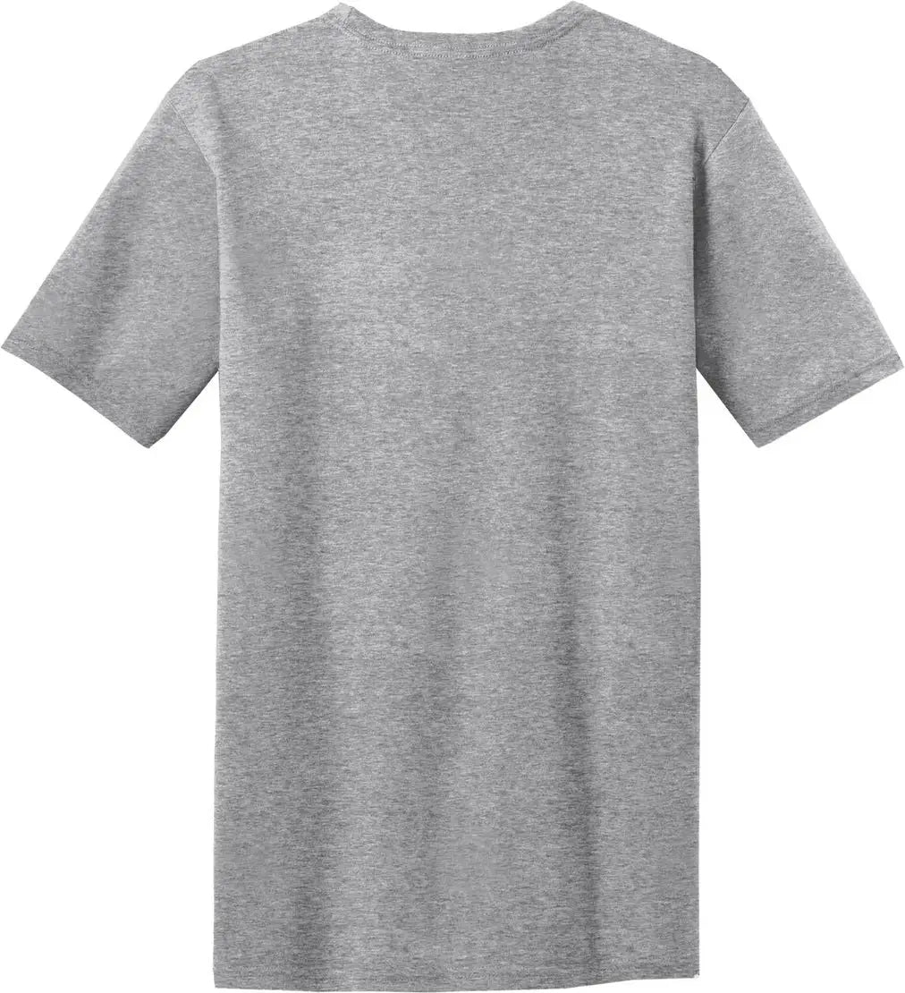 District Dt6000p Very Important Tee with Pocket - Light Heather Gray