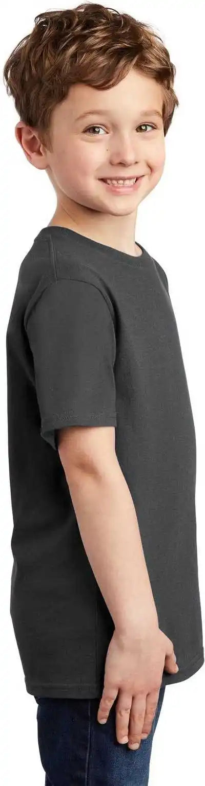 District Dt6000y Youth Very Important Tee Charcoal