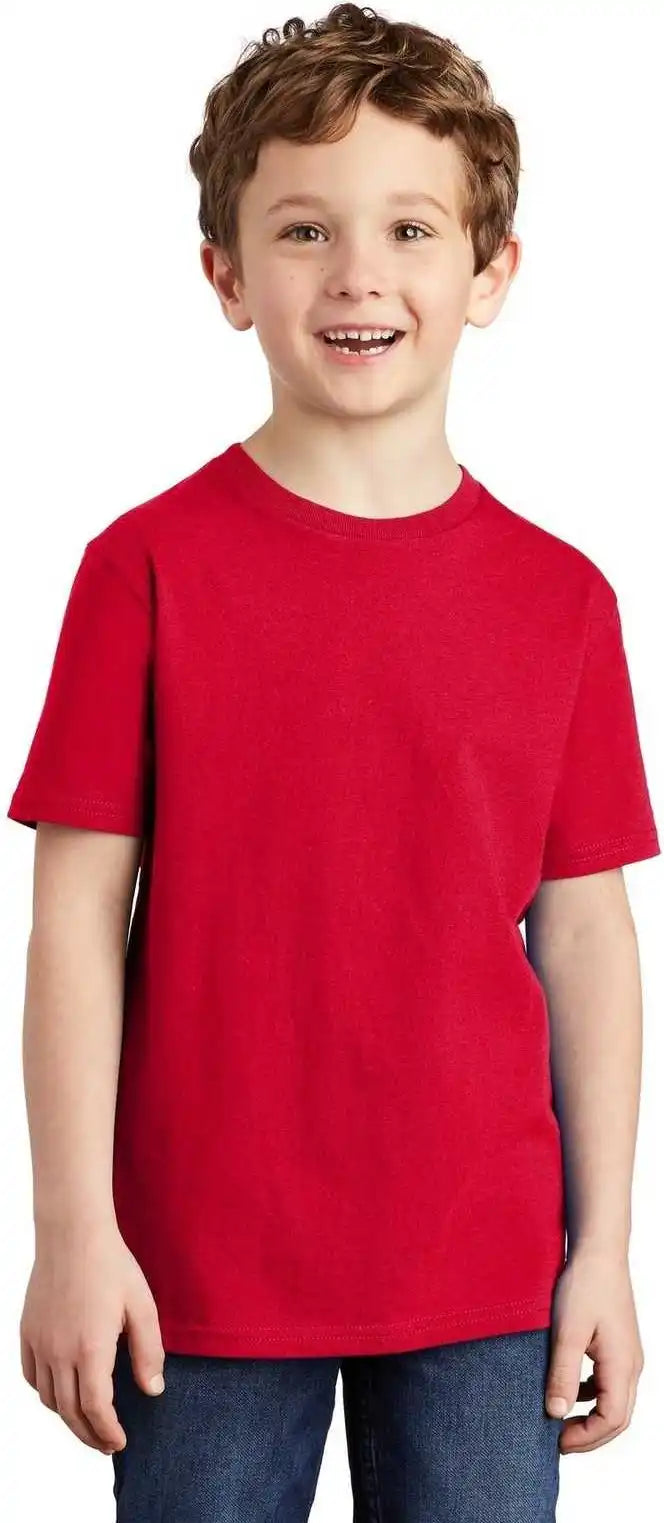 District Dt6000y Youth Very Important Tee Classic Red