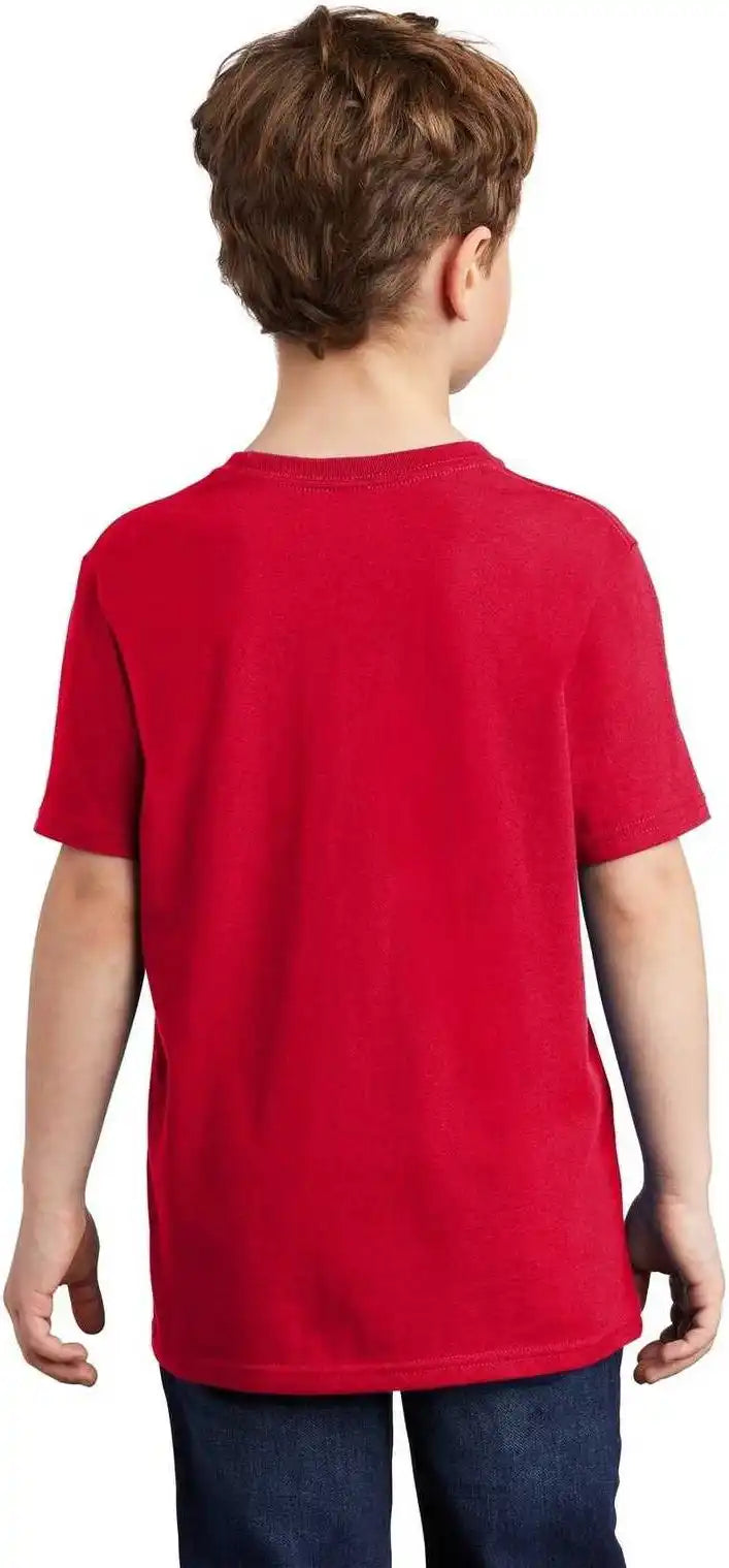 District Dt6000y Youth Very Important Tee Classic Red
