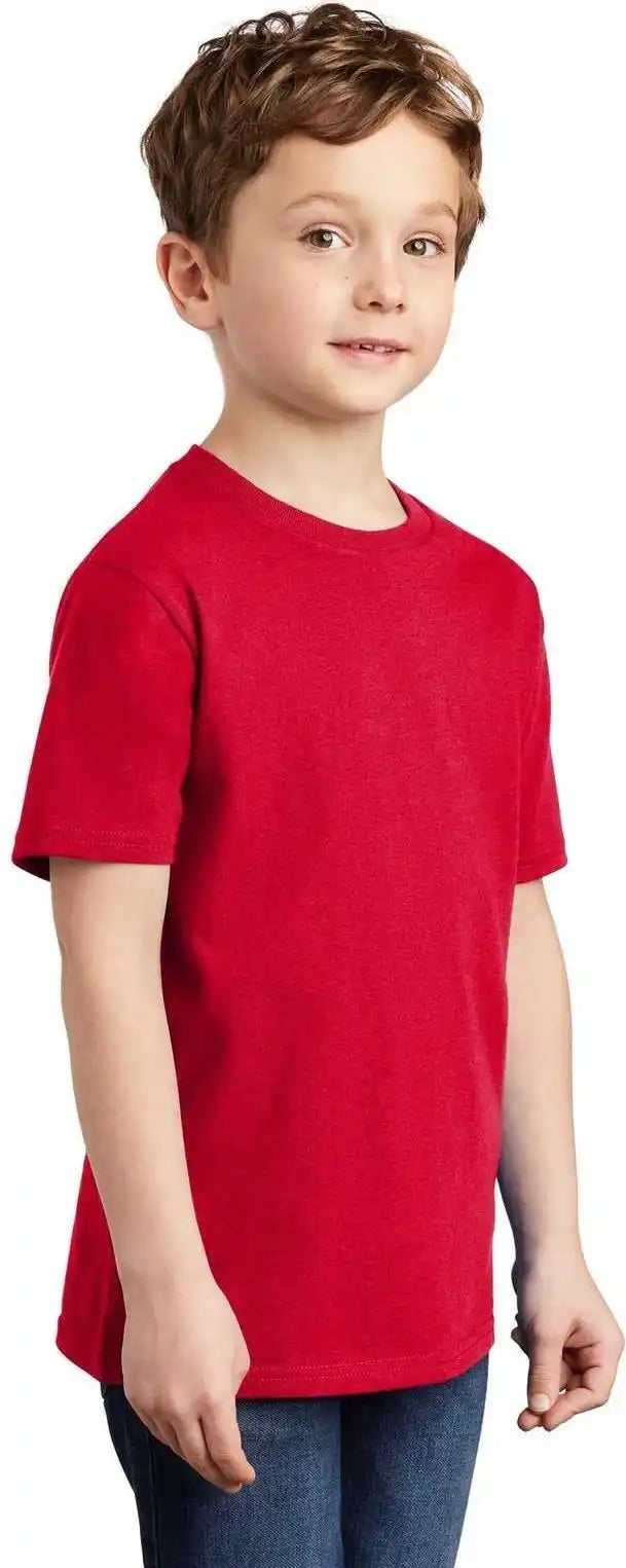 District Dt6000y Youth Very Important Tee Classic Red