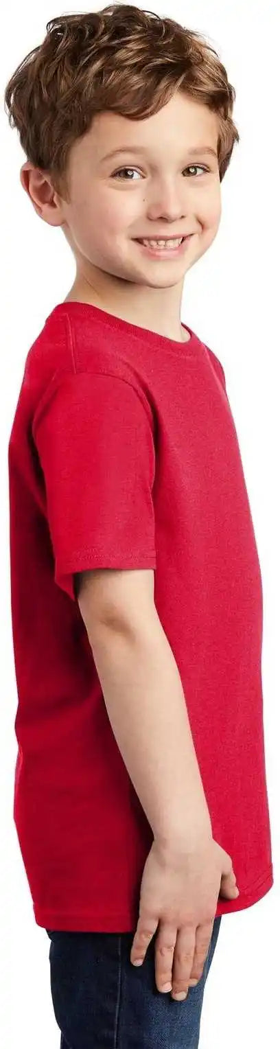 District Dt6000y Youth Very Important Tee Classic Red