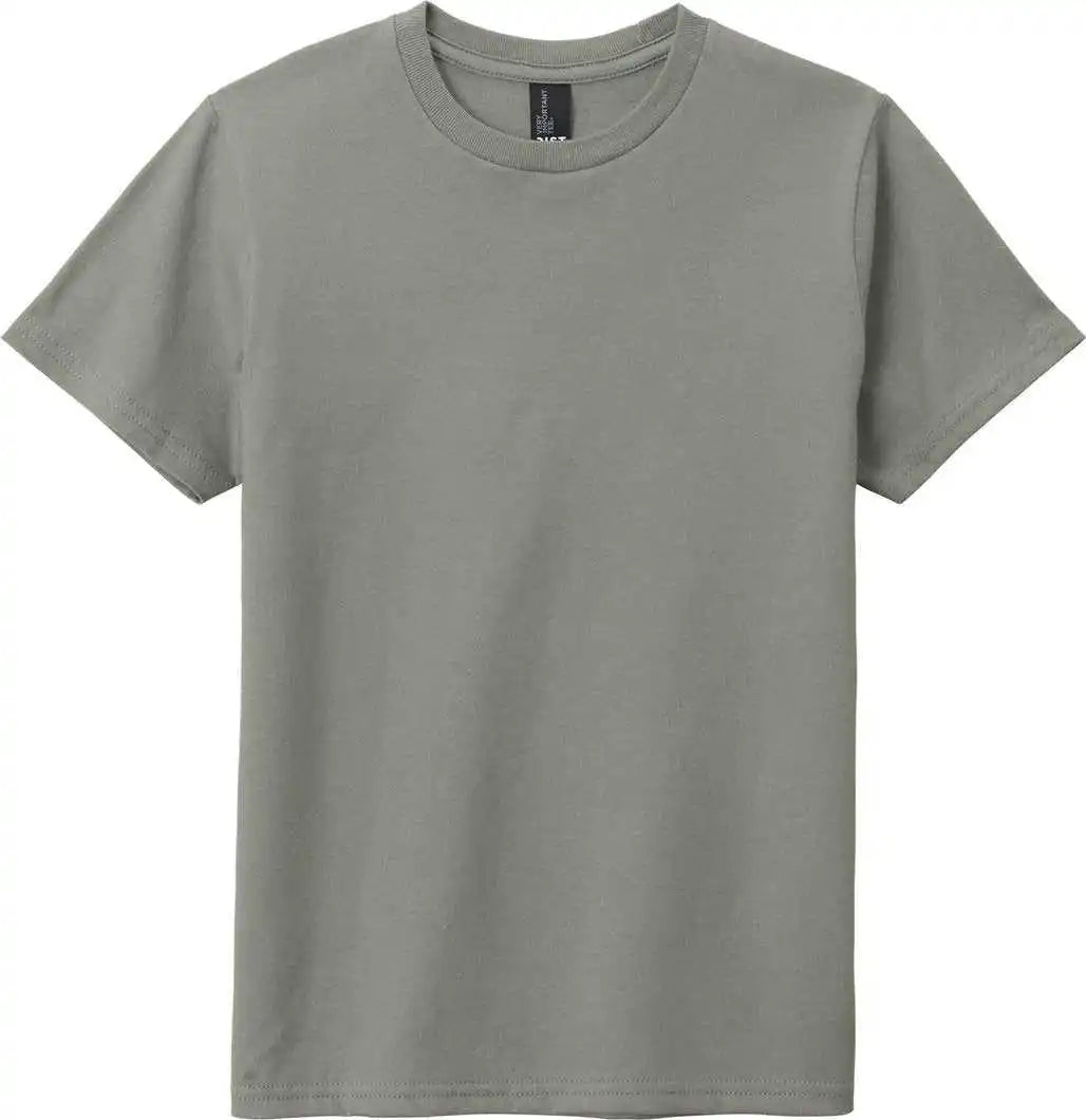 District Dt6000y Youth Very Important Tee Deep Smoke