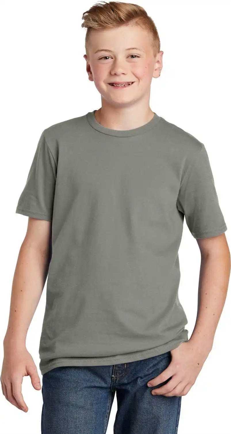 District Dt6000y Youth Very Important Tee - Deep Smoke