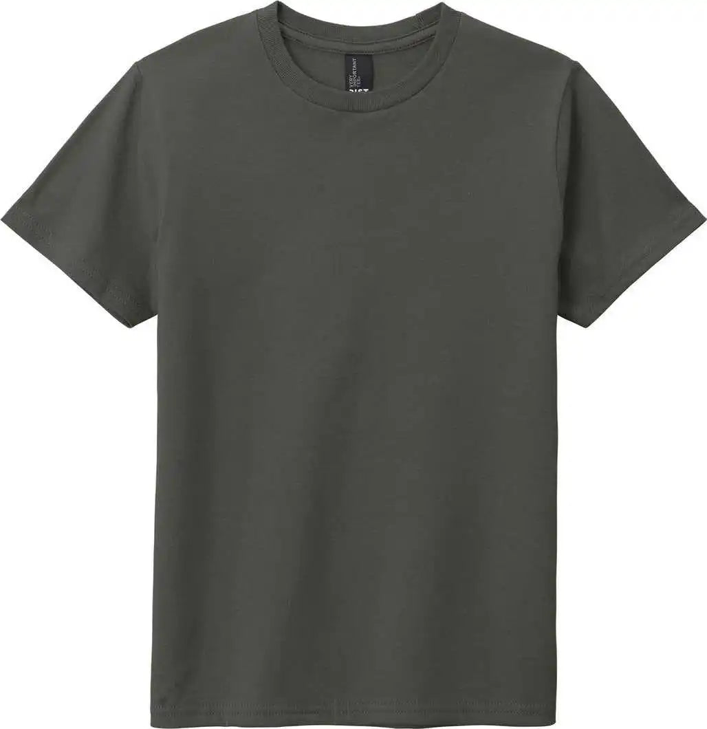 District Dt6000y Youth Very Important Tee Deepest Gray