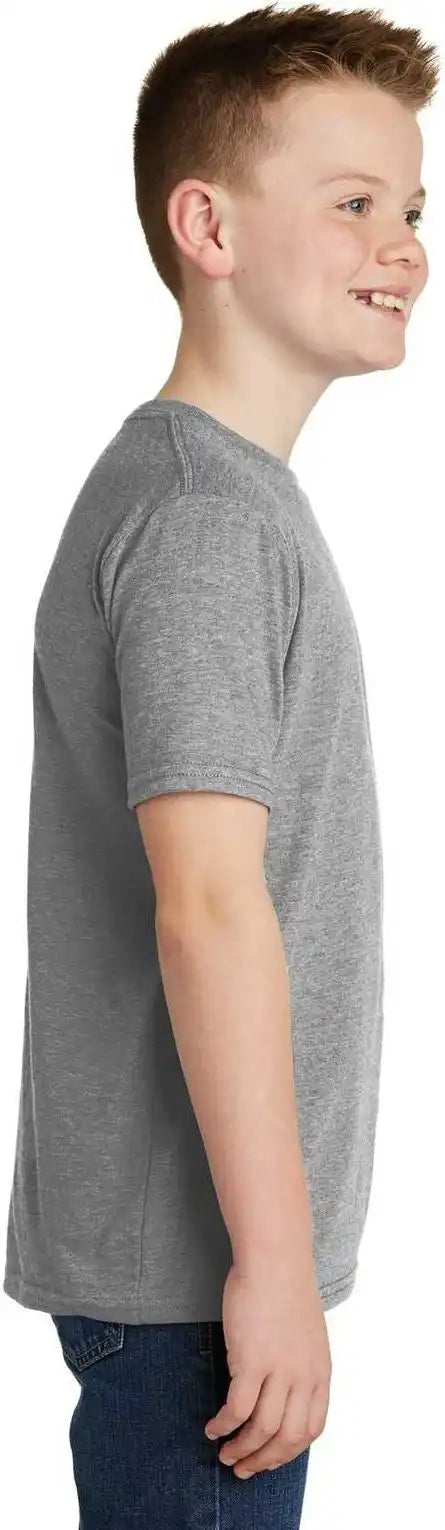 District Dt6000y Youth Very Important Tee Gray Frost