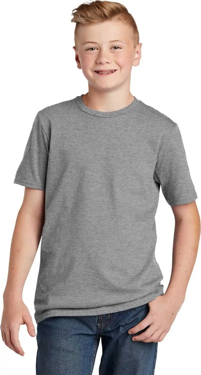 District Dt6000y Youth Very Important Tee - Grey Frost