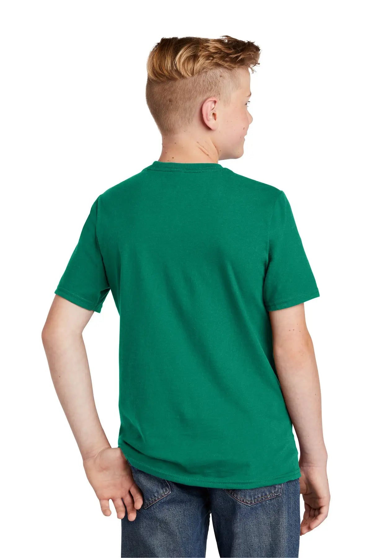 District Dt6000y Youth Very Important Tee - Jewel Green