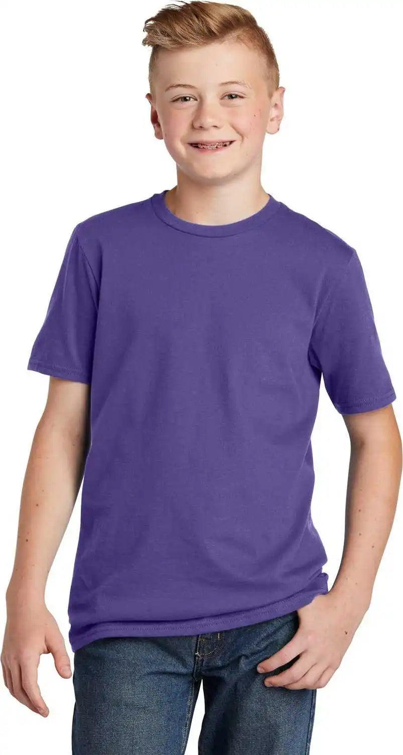District Dt6000y Youth Very Important Tee Purple