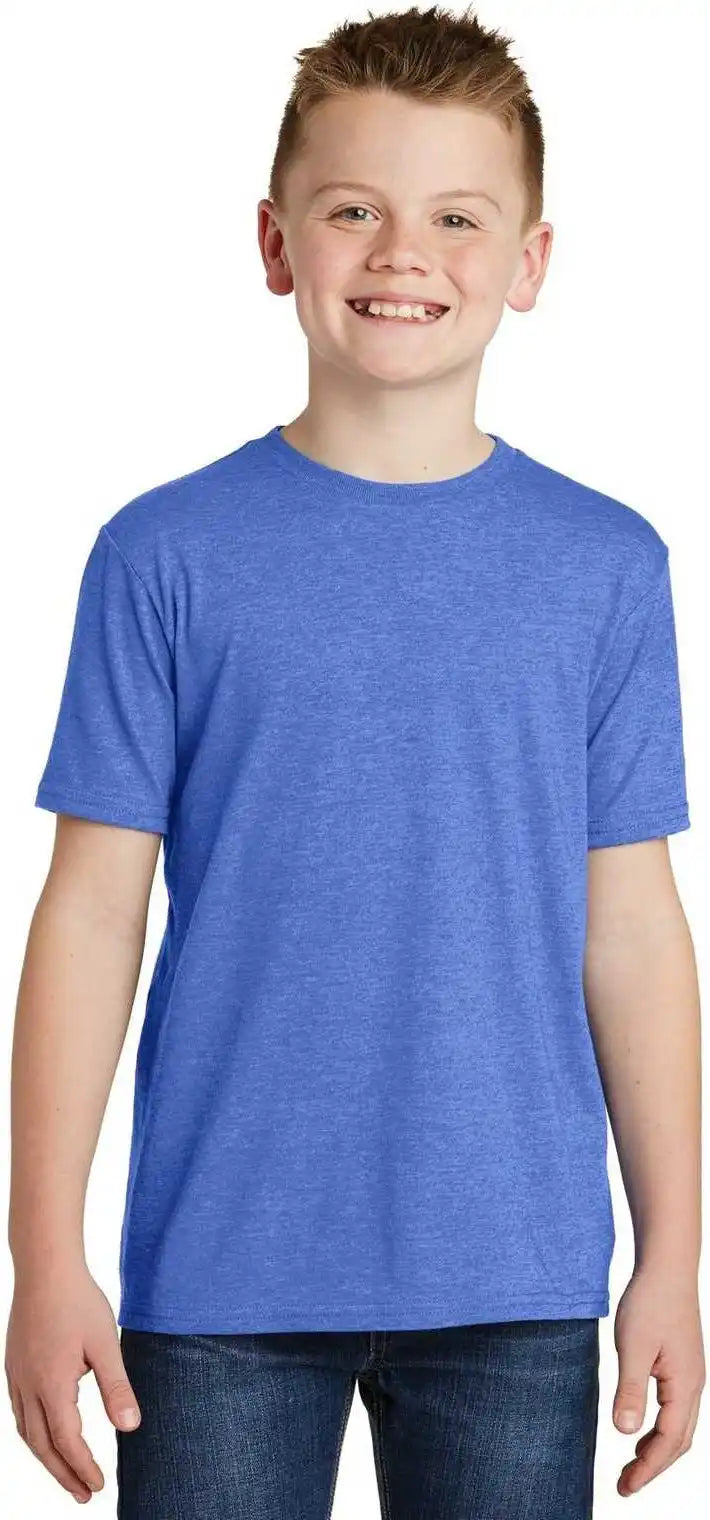 District Dt6000y Youth Very Important Tee - Royal Frost