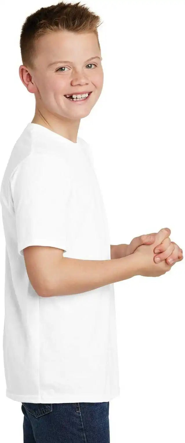 District Dt6000y Youth Very Important Tee White