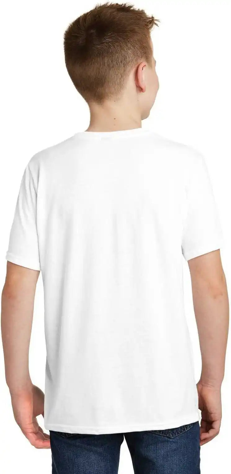 District Dt6000y Youth Very Important Tee White