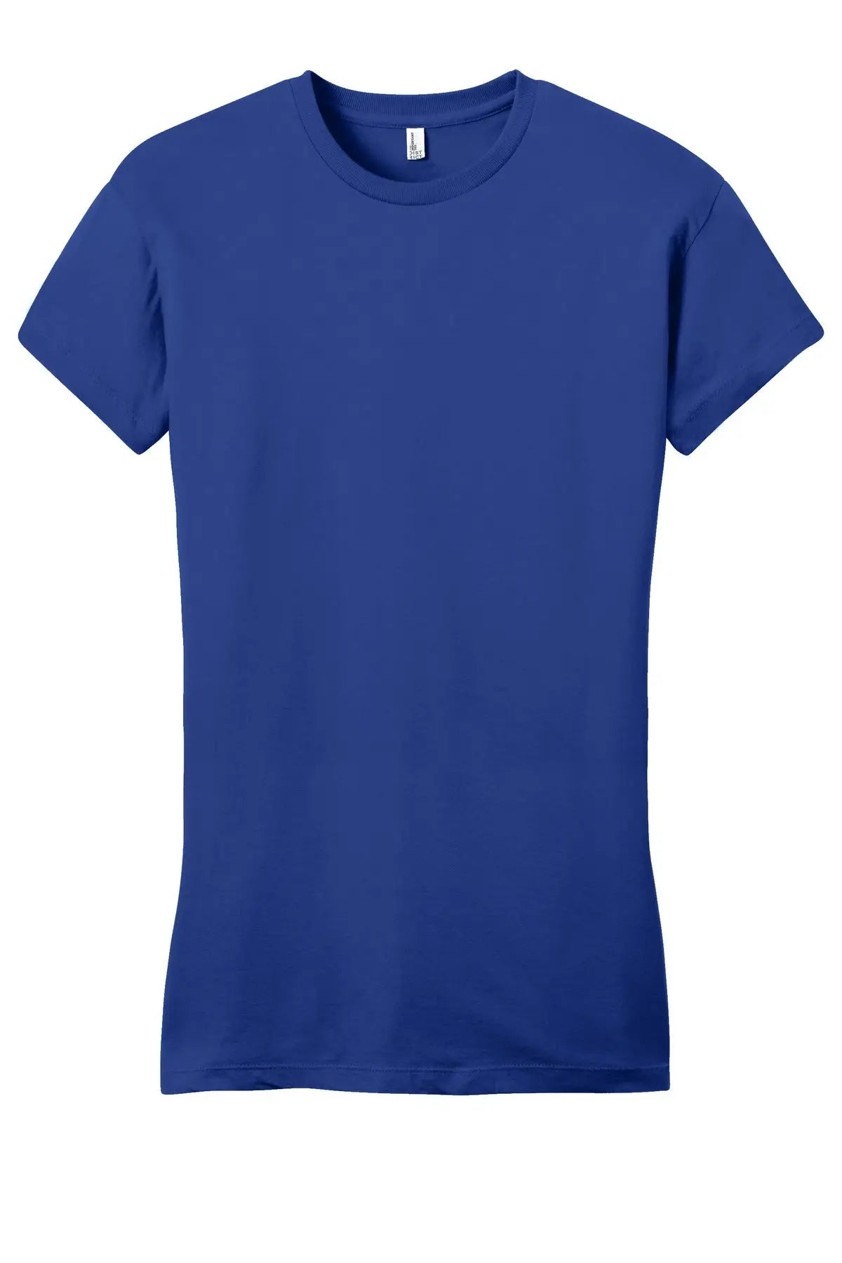 District Dt6001 Women’s Fitted Very Important Tee - Deep Royal