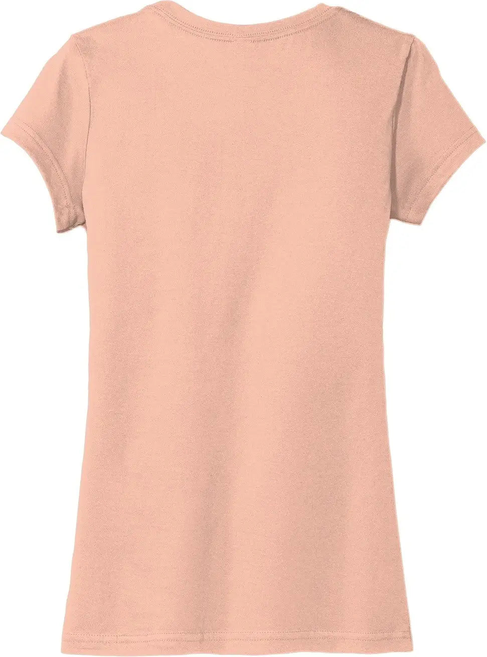 District Dt6001 Women’s Fitted Very Important Tee - Dusty Peach