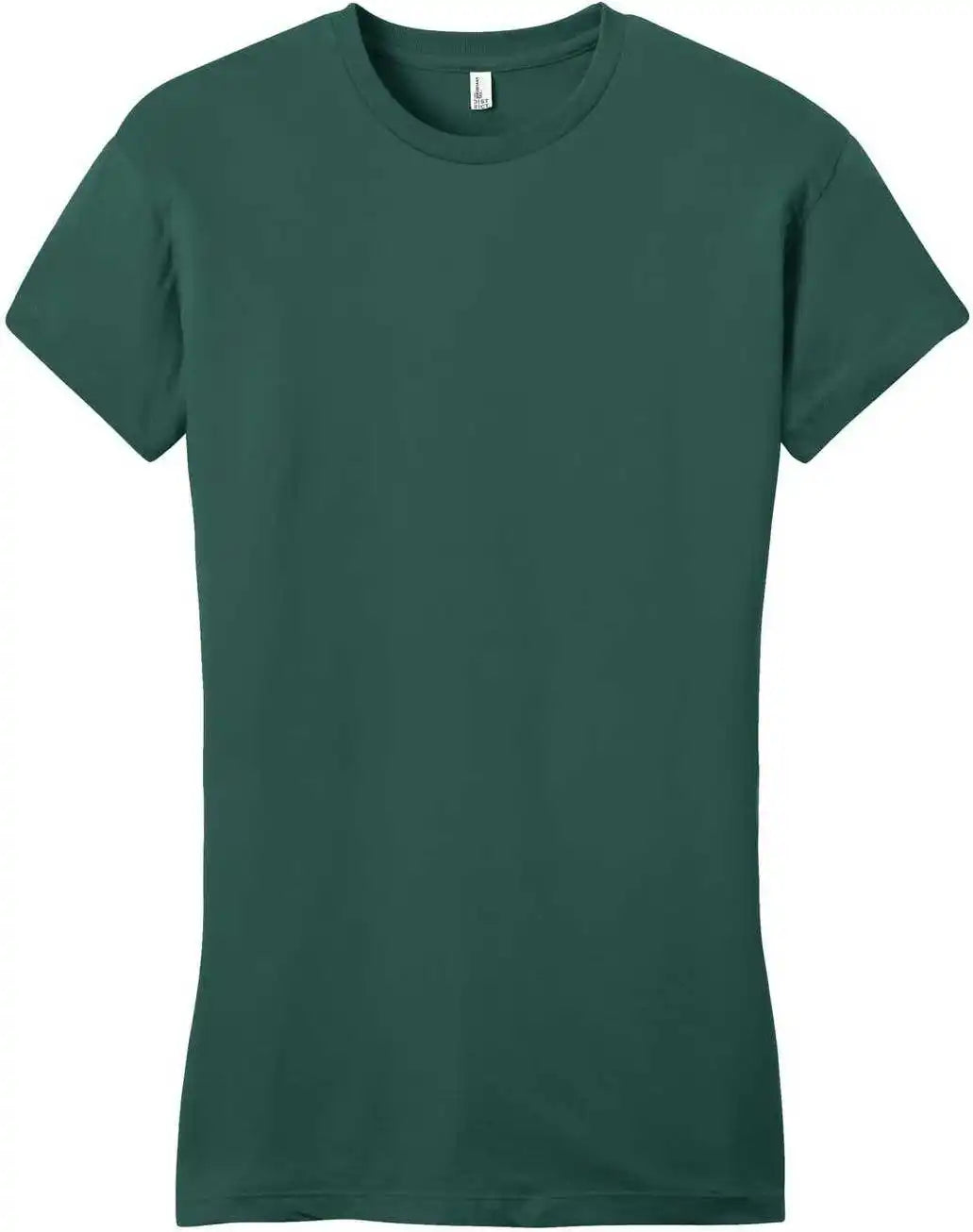 District Dt6001 Women’s Fitted Very Important Tee - Evergreen