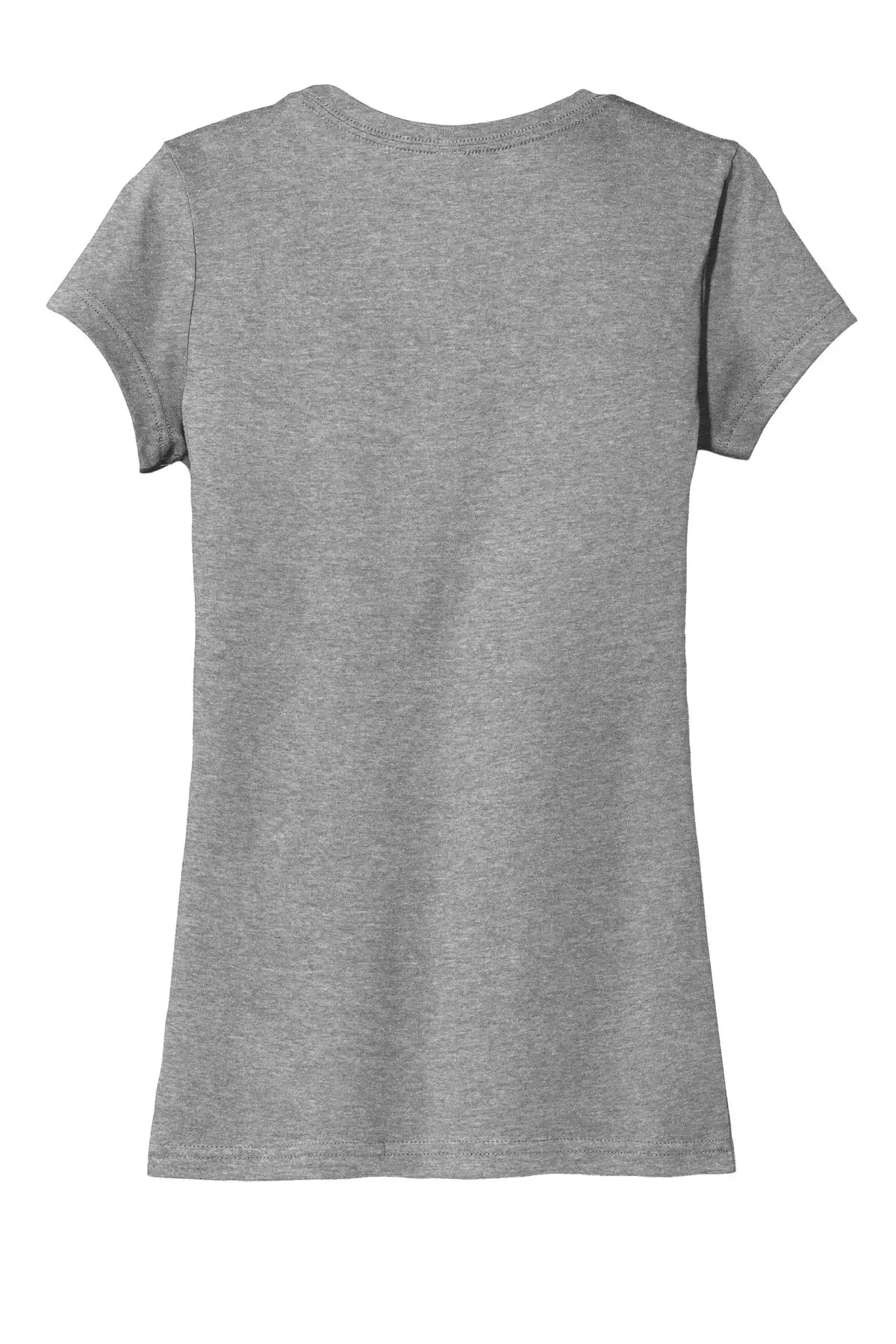 District Dt6001 Women’s Fitted Very Important Tee - Gray Frost