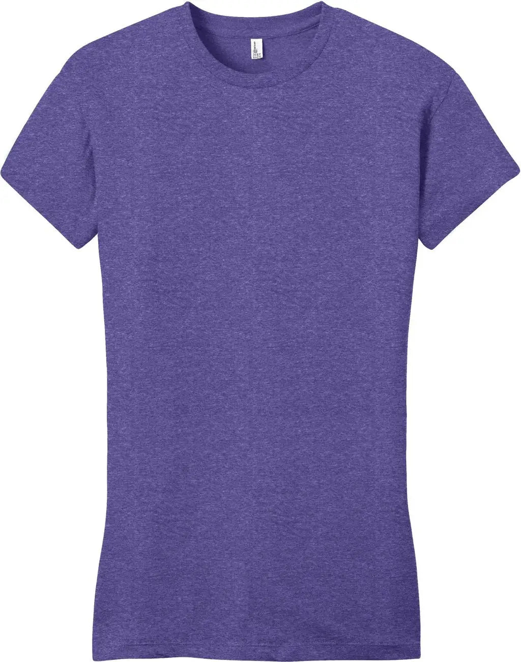 District Dt6001 Women’s Fitted Very Important Tee - Heathered Purple