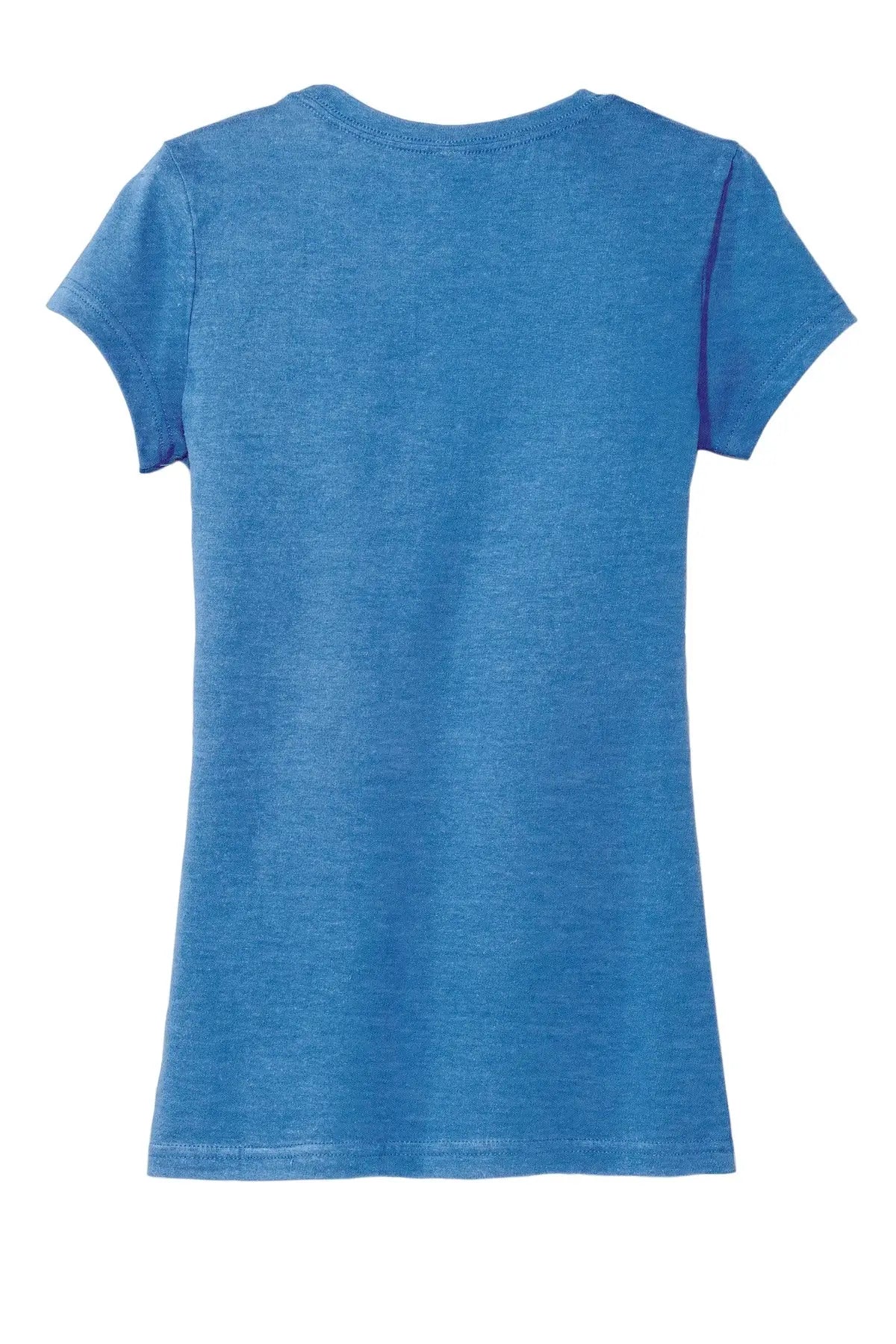 District Dt6001 Women’s Fitted Very Important Tee - Heathered Royal