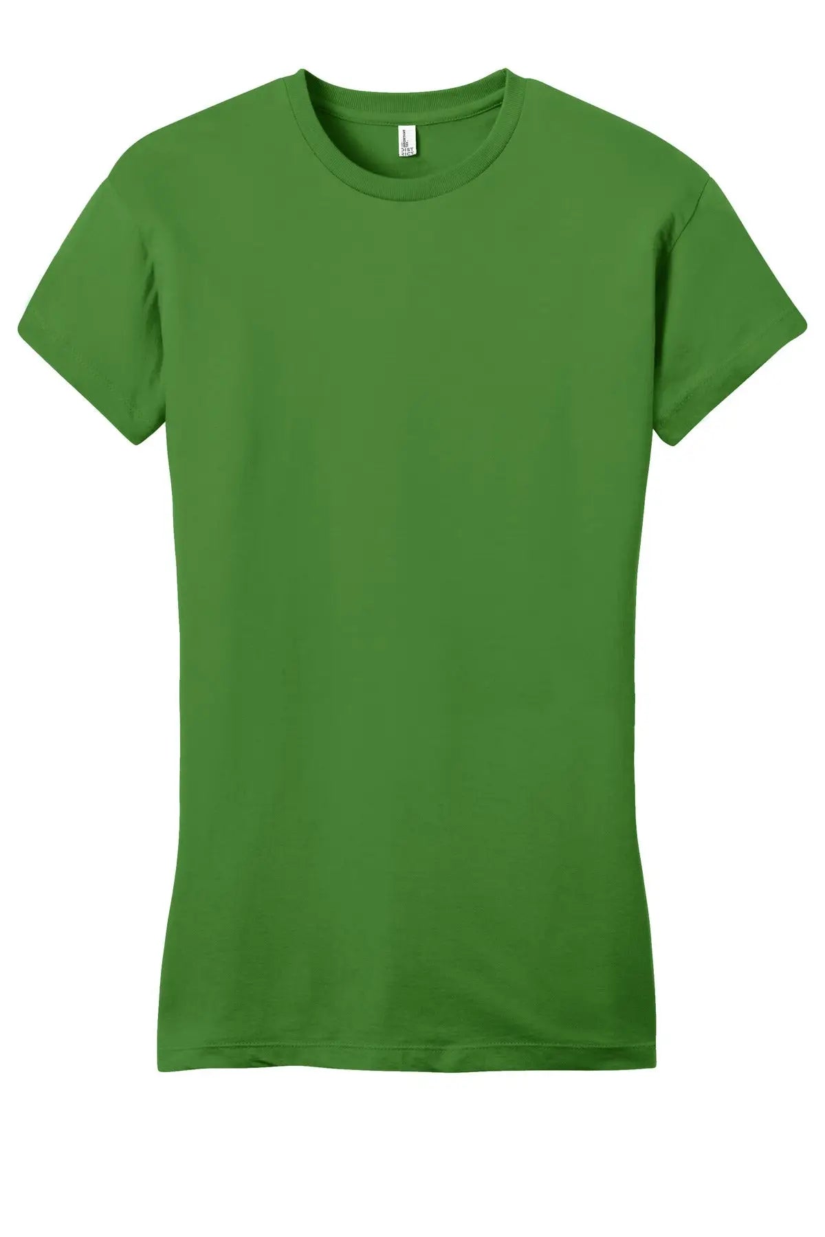 District Dt6001 Women’s Fitted Very Important Tee - Kiwi Green
