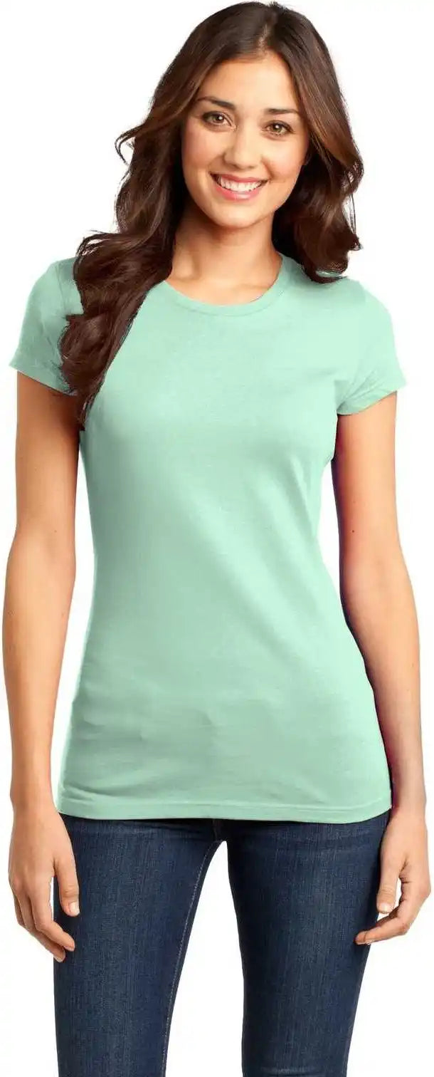 District Dt6001 Women’s Fitted Very Important Tee - Mint