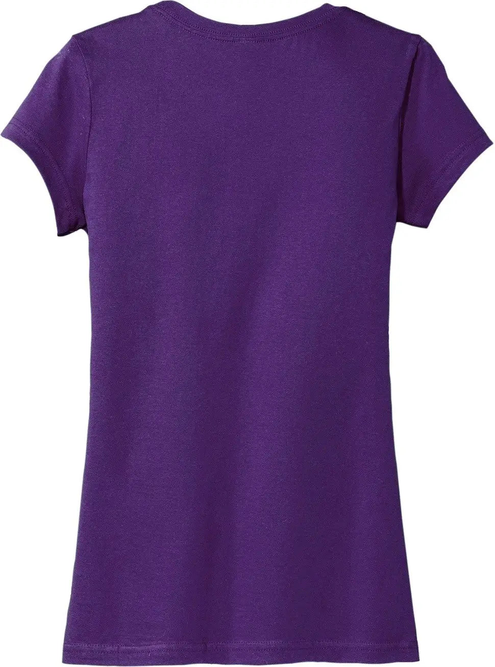 District Dt6001 Women’s Fitted Very Important Tee - Purple