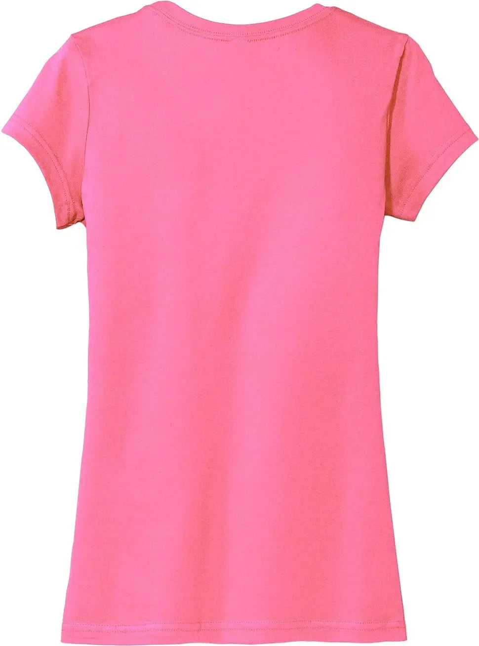District Dt6001 Women’s Fitted Very Important Tee - True Pink