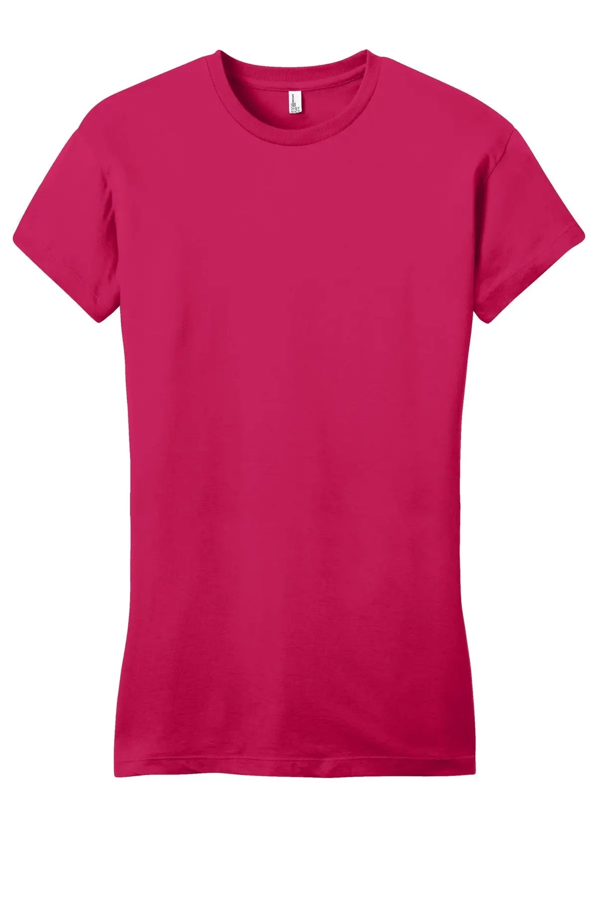 District Dt6001 Women’s Fitted Very Important Tee - Watermelon