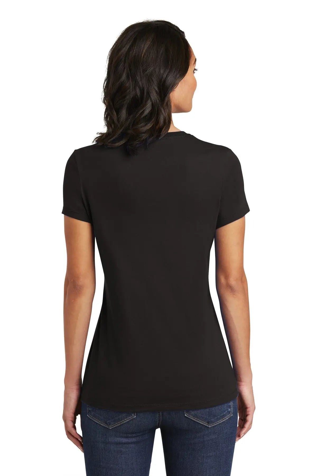 District Dt6002 Women’s Very Important Tee - Black