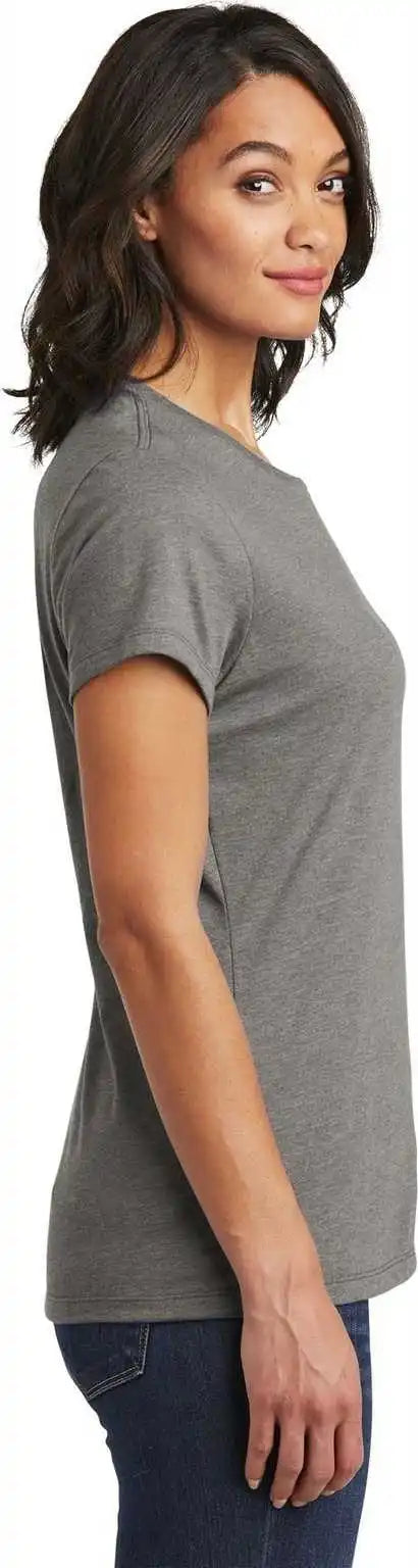 District Dt6002 Women’s Very Important Tee Gray Frost