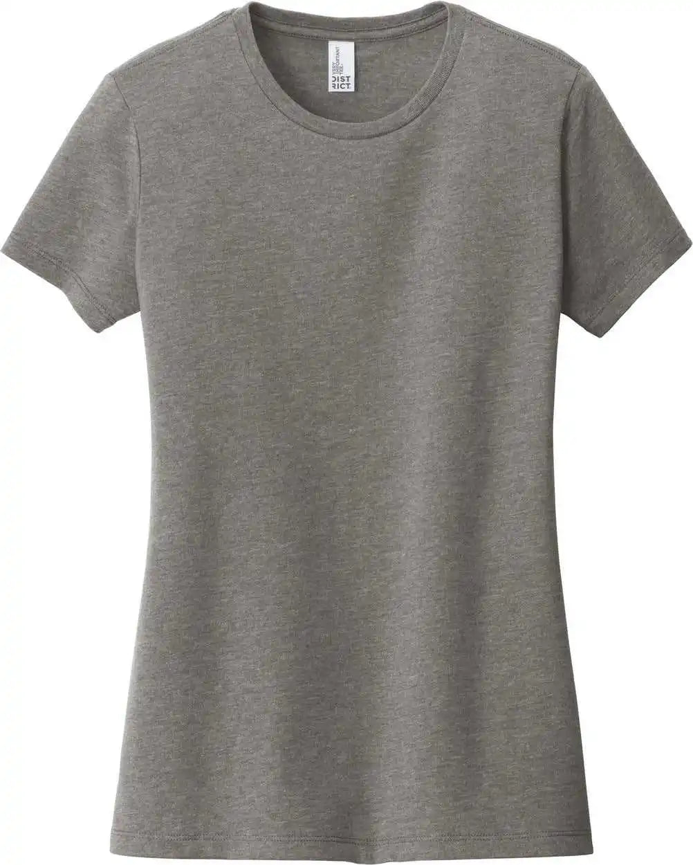 District Dt6002 Women’s Very Important Tee - Grey Frost