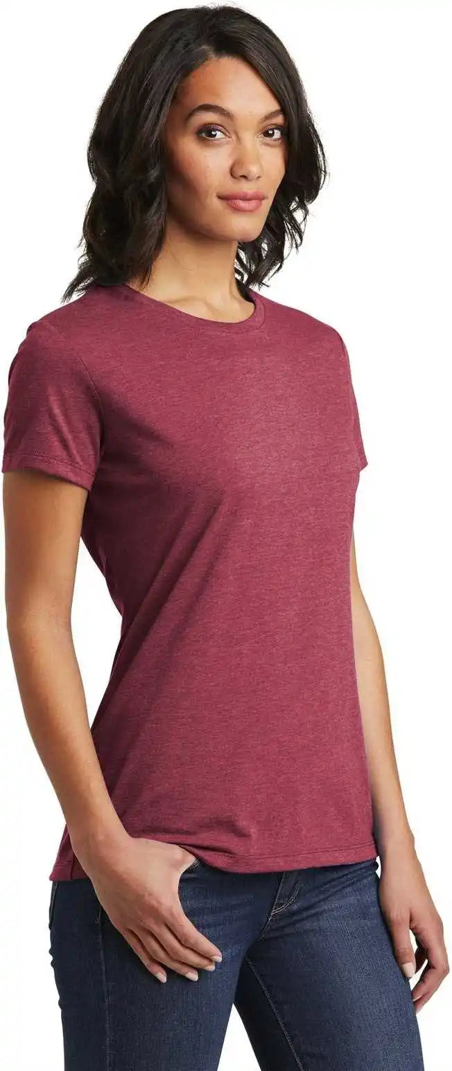 District Dt6002 Women’s Very Important Tee Heathered Cardinal