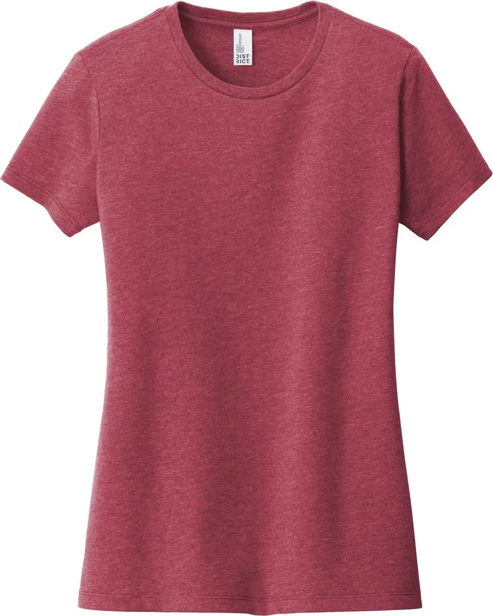 District Dt6002 Women’s Very Important Tee - Heathered Cardinal