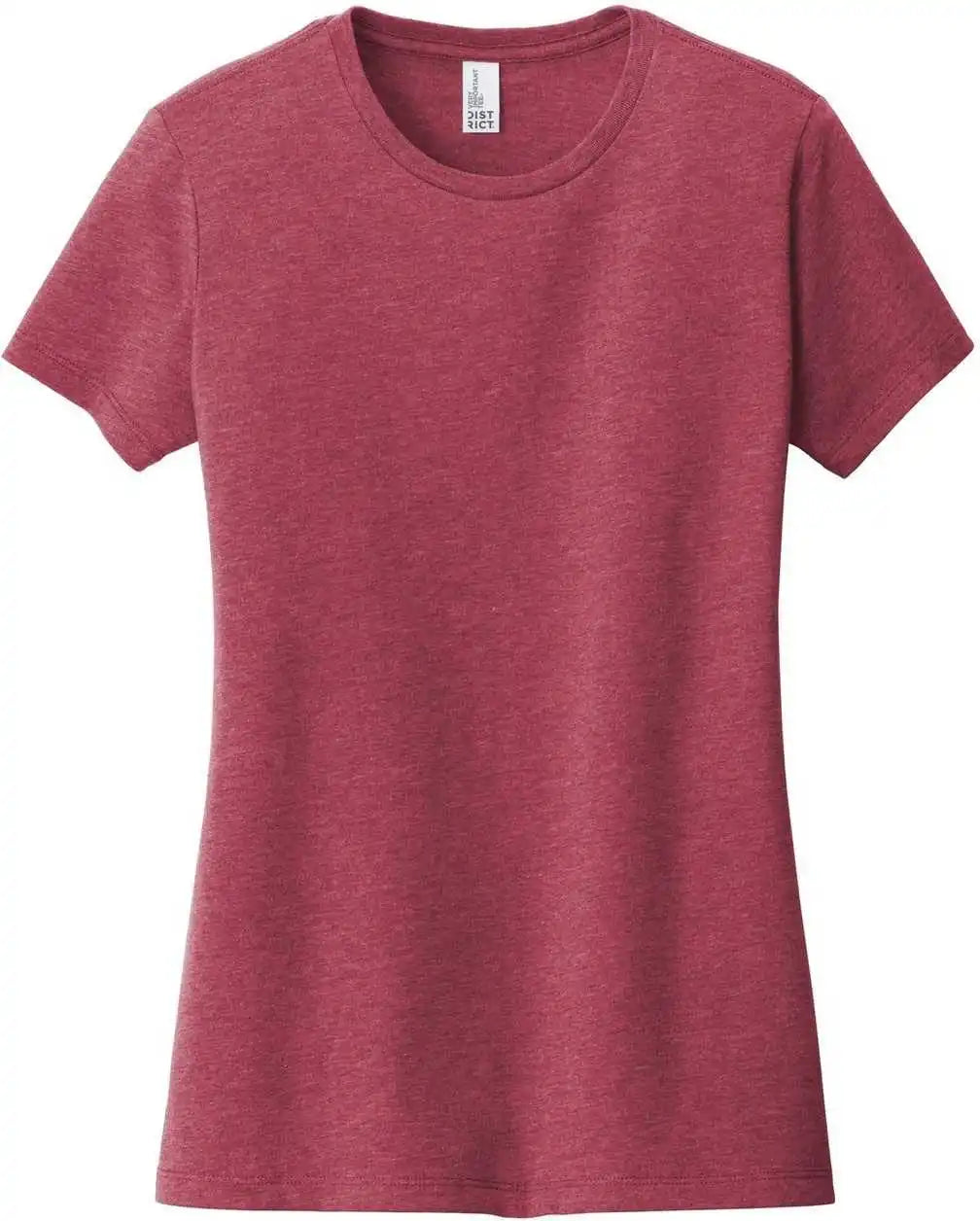 District Dt6002 Women’s Very Important Tee Heathered Cardinal