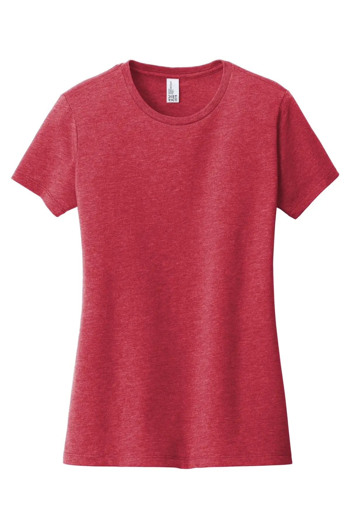 District Dt6002 Women’s Very Important Tee - Heathered Red
