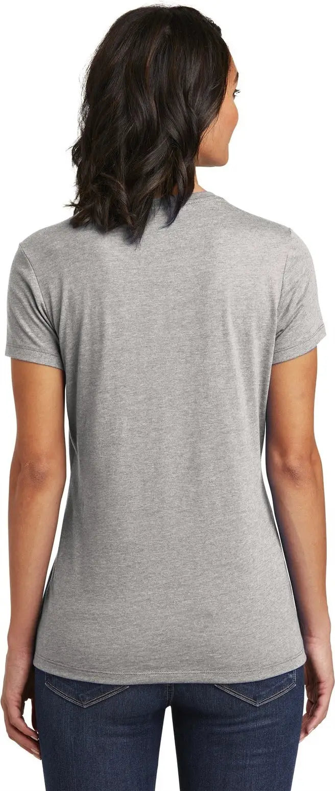 District Dt6002 Women’s Very Important Tee - Light Heather Gray
