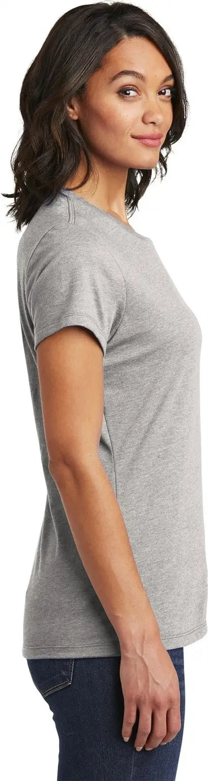 District Dt6002 Women’s Very Important Tee - Light Heather Gray