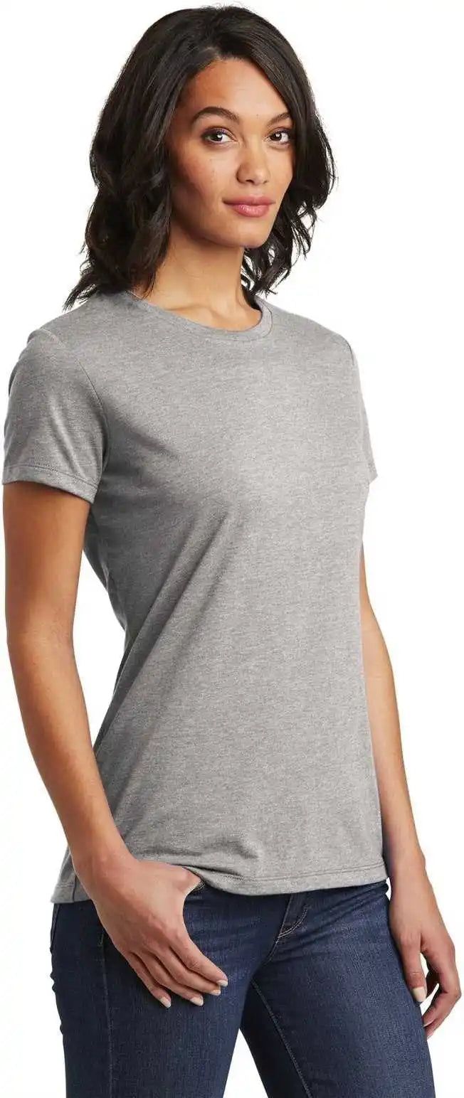 District Dt6002 Women’s Very Important Tee Light Heather Gray