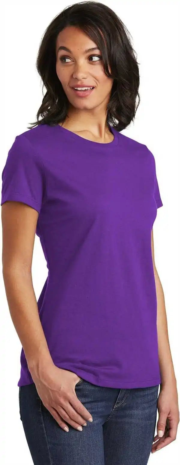 District Dt6002 Women’s Very Important Tee Purple