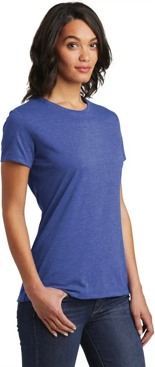 District Dt6002 Women’s Very Important Tee Royal Frost