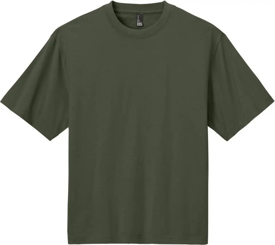 District Dt6065 Heavyweight Very Important Tee - Olive