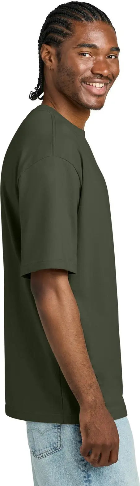 District Dt6065 Heavyweight Very Important Tee - Olive