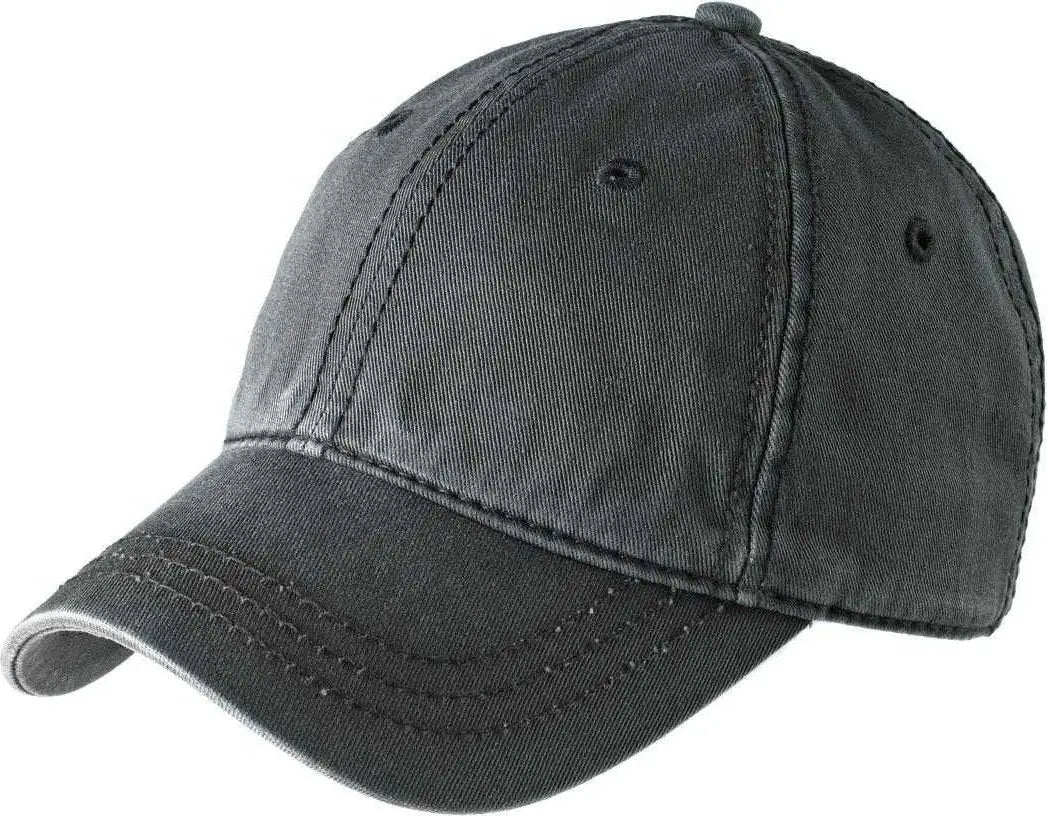 District Dt610 Thick Stitch Cap - Nickel Black